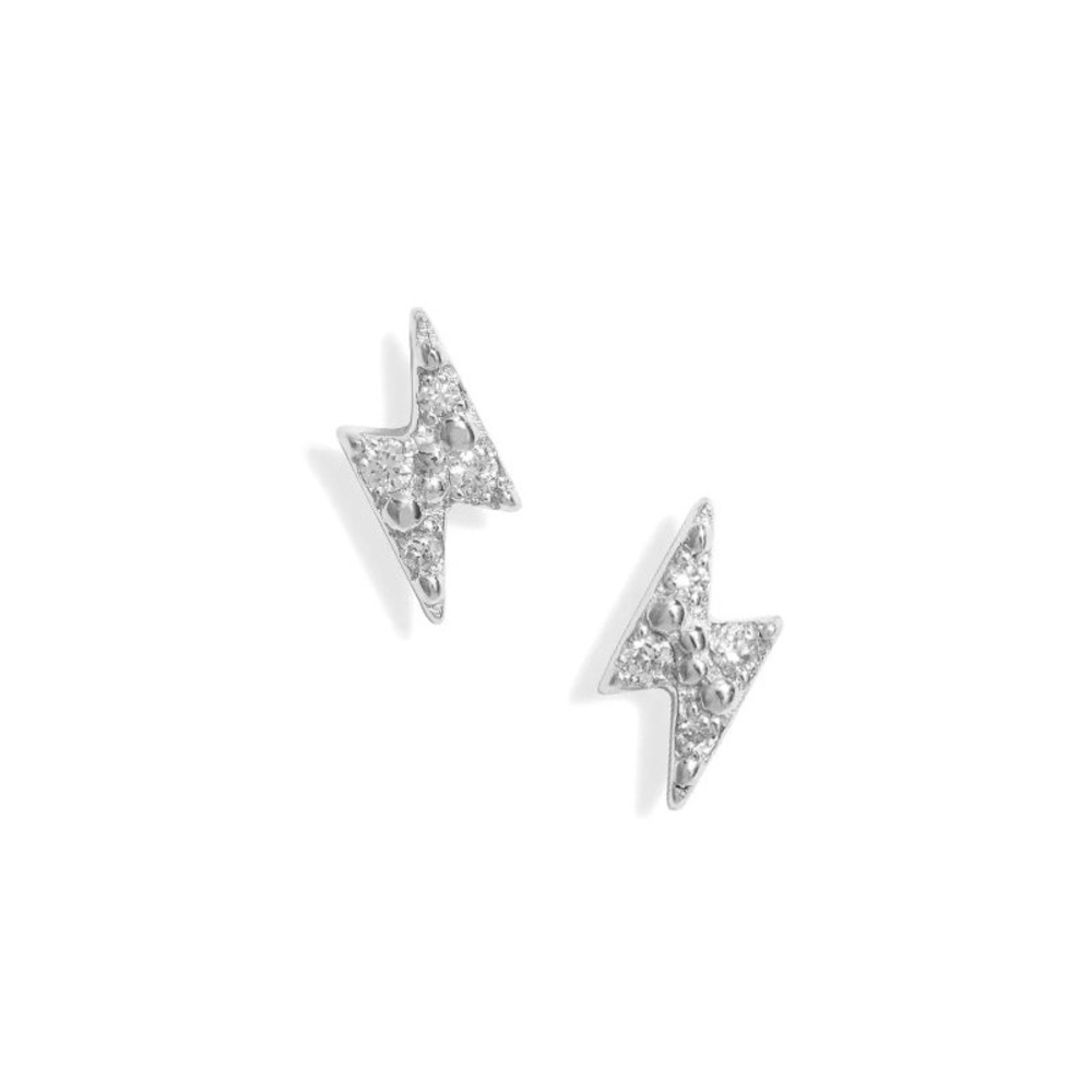 ANZIE Aztec Lightening Bolt earrings